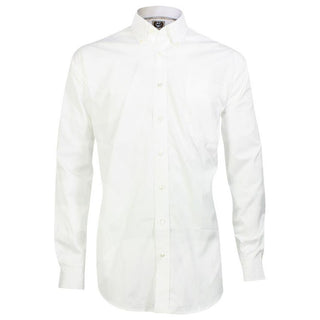Cinch Men's Classic Fit Long Sleeve Solid White Shirt : XXXL