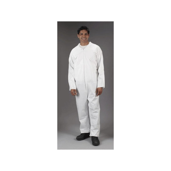 Coveralls Micromax Loose Wrist/Ankle 412 : Large 25ct