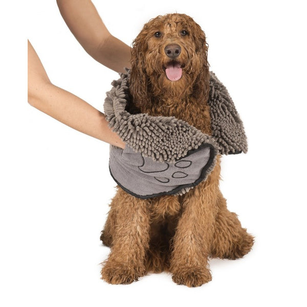 Dirty Dog Shammy Towel - Gray