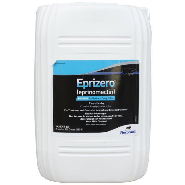 Eprizero Pour-On Beef and Dairy Cattle : 20lt