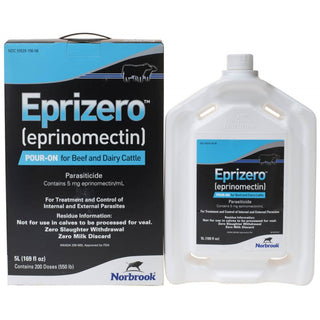 Eprizero Pour-On Beef and Dairy Cattle : 5lt