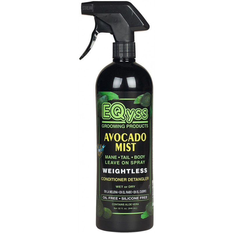 Eqyss Avocado Mist Conditioner Detangler 32oz Heritage Animal Health
