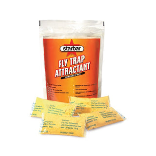 Starbar Fly Trap Attractant Captivator : 8 x 30gm