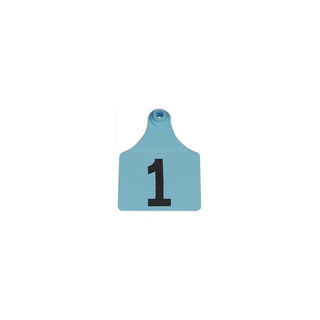 Allflex Blue Global Maxi Numbered Tags 26-50 : Pack of 25