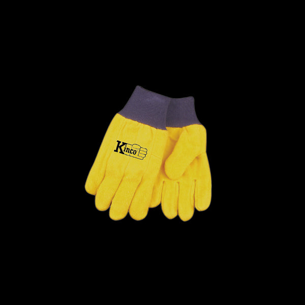 Kinco Chore Yellow Gloves Large 16oz Pair 816-L