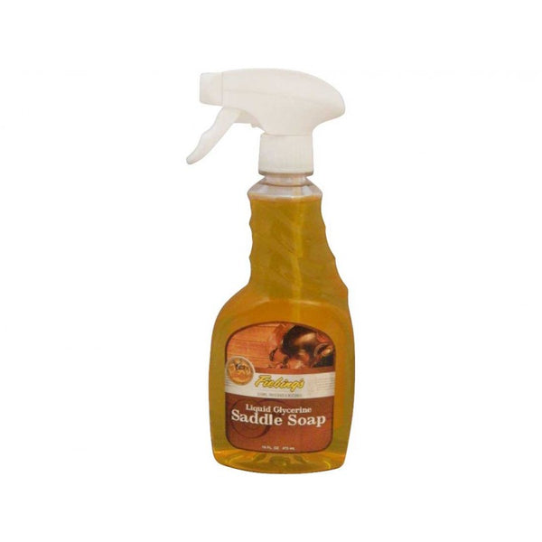 Fiebing Glycerine Saddle Soap Liquid with Sprayer : 16oz