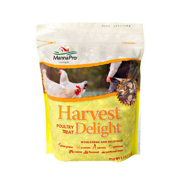 MannaPro Harvest Delight Poultry Treat : 2.5lb