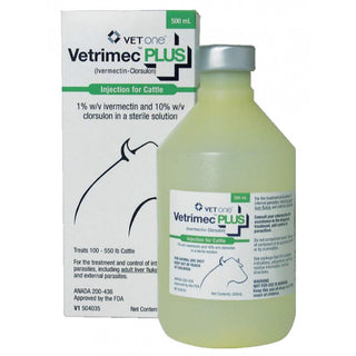Vetrimec Plus Ivermectin : 500ml