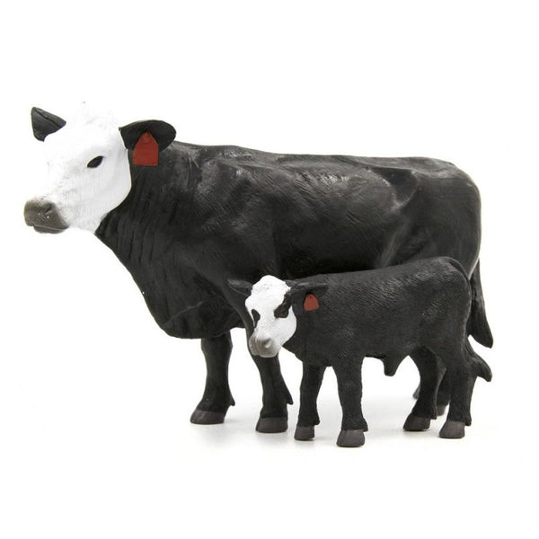 Little Buster Black White Face Cow/Calf Pair