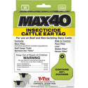 Max40 Insecticide Tags : 20ct