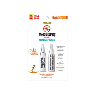 MosquitoPaq No-Bite Anytime Lotion 2 Vial Pack