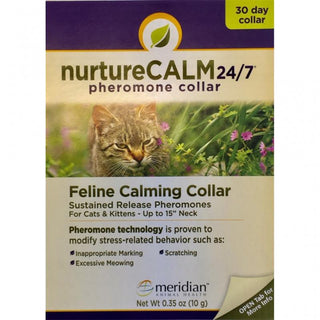 Meridian Nurture Calm 24/7 Phero Collar Cat 15