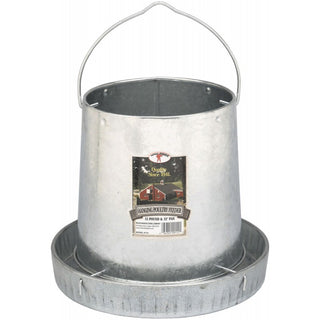 Poultry Little Giant Metal Hanging Feeder : 12lb