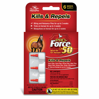 Pro Force 50 Equine Spot On : 3ct
