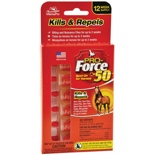 Pro Force 50 Equine Spot On : 6ct