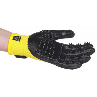 Pyranha Rub Scrub Grooming Glove Medium