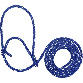 Rope Cattle Halters : Blue with White Flecks