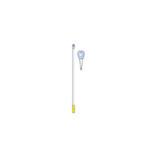 Canine Insemination Tube 10" Stip Tip with Adapter Individually Wrapped : 25ct