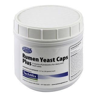 TechMix Rumen Yeast Caps Plus : 25ct