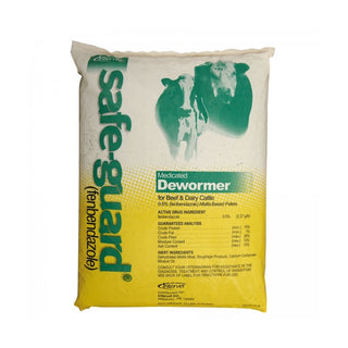Safe-Guard Cattle & Swine Dewormer Pellets .5% : 10lb
