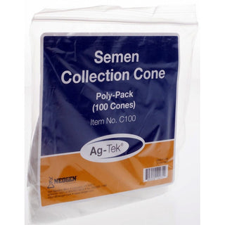 Semen Collection Cone 15ml : 100ct