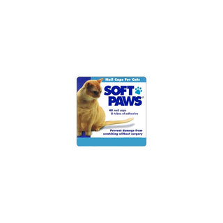 Soft Paws Feline Kit Large : 40ct/2glue