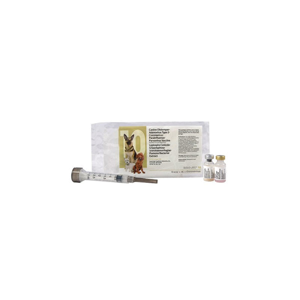 Solo Jec 10 Plus Canine Vaccine with Syringe : 1ds