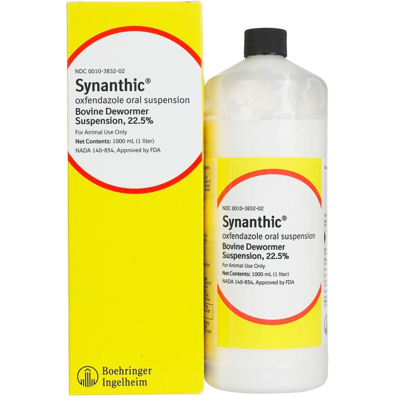 Synanthic Dewormer 22.5% : 1lt | Heritage Animal Health