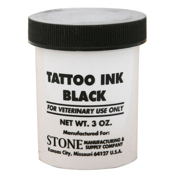 Tattoo Ink Paste Jar Black : 3oz