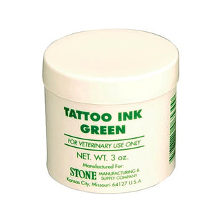 Tattoo Ink Paste Jar Green : 3oz