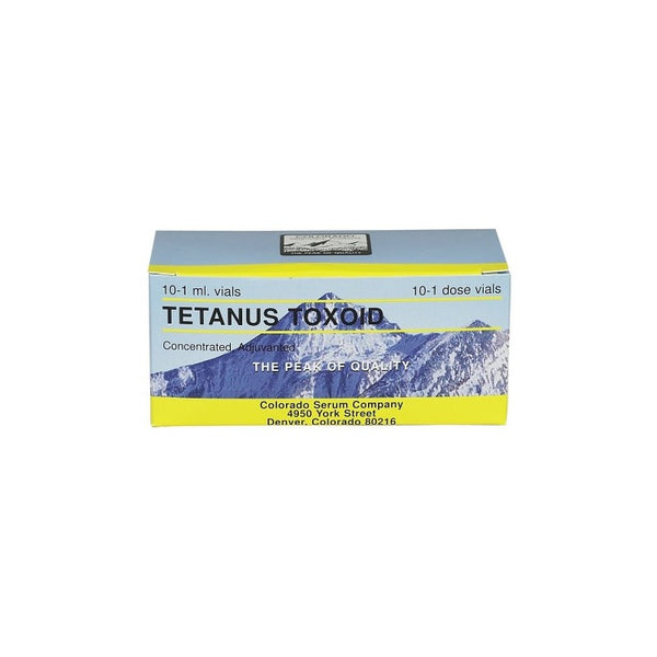 Tetanus Toxoid:  10 x 1ml singles