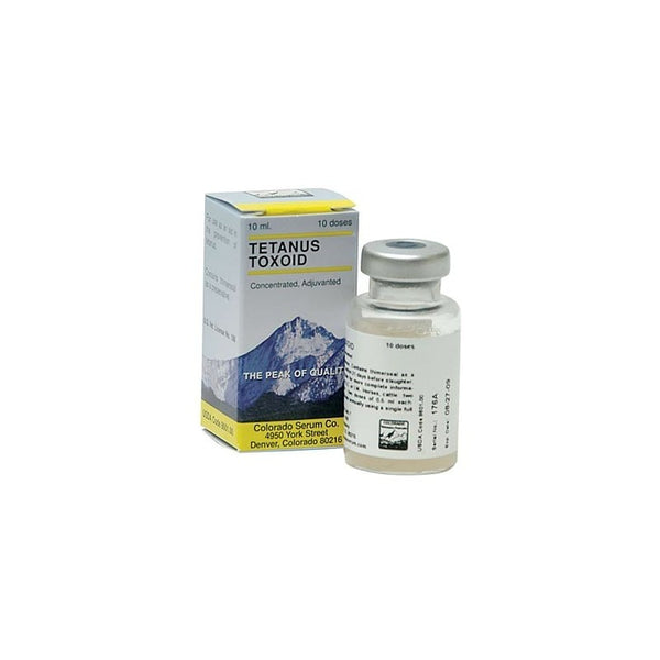 Tetanus Toxoid Concentrated : 10ds
