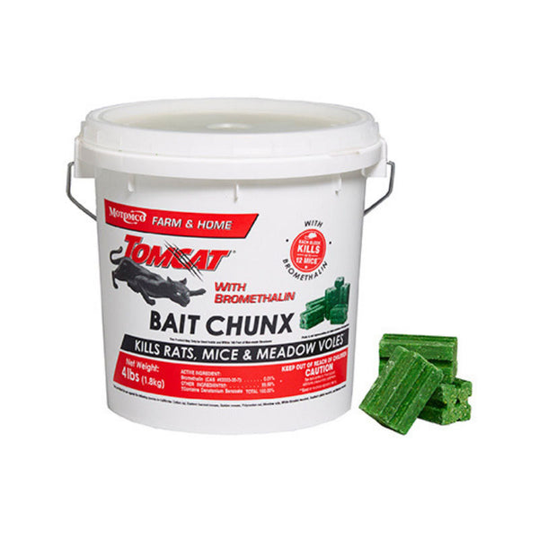 Tomcat Bromethalin Chunx : 4lb