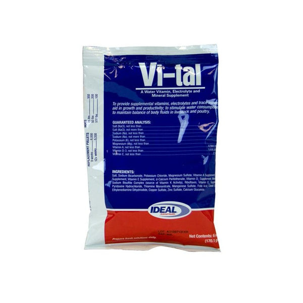 Vi-Tal Vitamin and Electrolyte Supplement: 6oz