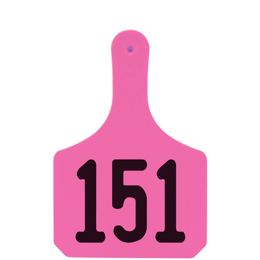Y-Tex Pink Y-Tag Cow Laser Numbered 126-150: Pack of 25 | Heritage ...