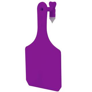Y-Tex Purple Y-Tag (One Piece) Cow Blank : Pack of 25