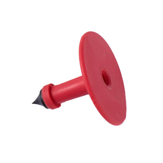 Y-Tex Blank Male Buttons - Red