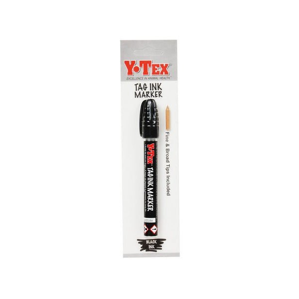 Y-Tex Black Tag Pen