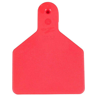 Z Tag No Snag Calf Blank : Tags -  Pack of 25 Red