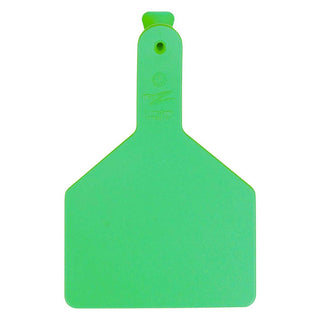 Z Tag No Snag Cow Blank :Tags - Pack of 25 Green