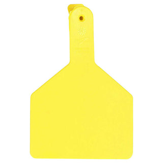 Z Tag No Snag Cow Blank :Tags - Pack of 25 Yellow