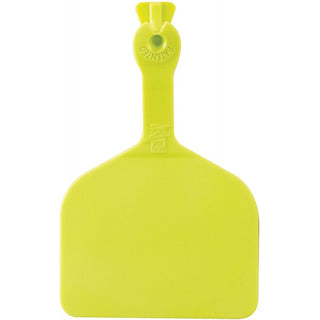 Z Tag Chartreuse Feedlot Blank : Pack of 50