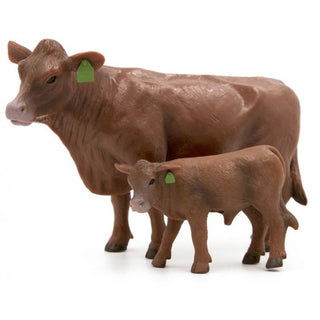 Little Buster Red Angus Cow Calf Pair