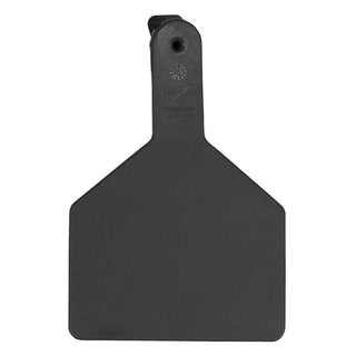 Z Tag Black No Snag Cow ID Tag - Blank : Pack of 25