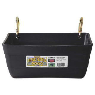 Fence Feeder 11" + Clips Black FF11