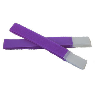 Bock's Purple Flag-Loc Velcro Leg Bands : 10ct