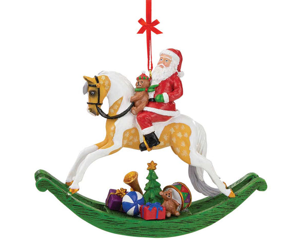 Breyer Santa Rocking Horse Ornament