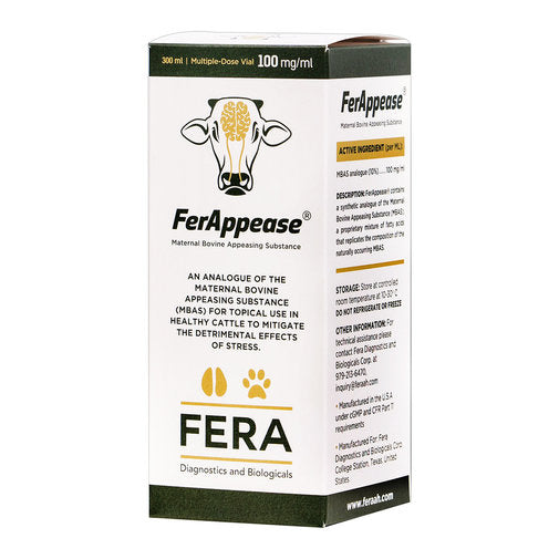 Ferappease Maternal Bovine Appeasing Substance (MBAS) 100mg/ml: 300ml
