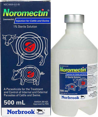 Noromectin 1% Ivermectin Injection for Cattle and Swine 500ml