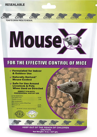 Mousex  Bait Pellets : 8oz